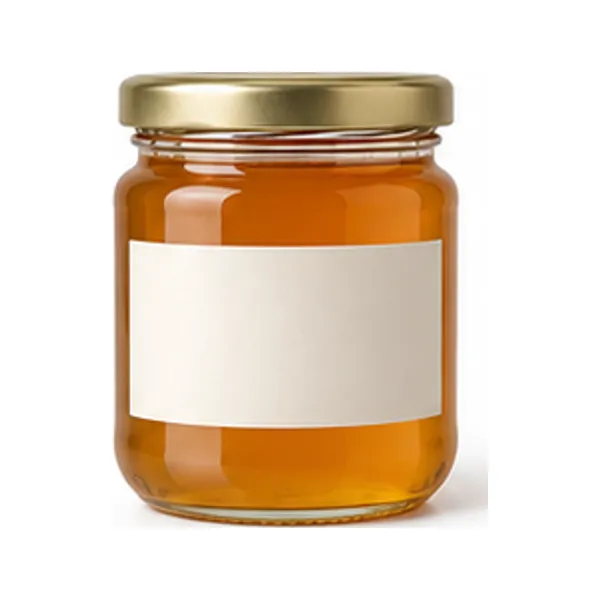 Mountain Wildflower Honey — produs pe fundal alb