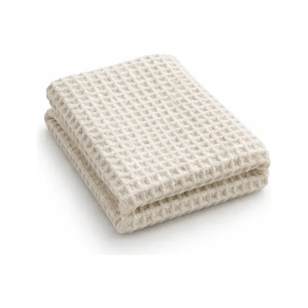 Field Waffle Hand Towel on a white background