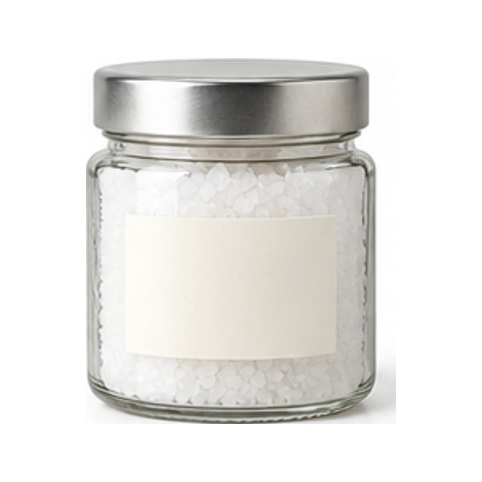Atlantic Sea Salt on a white background