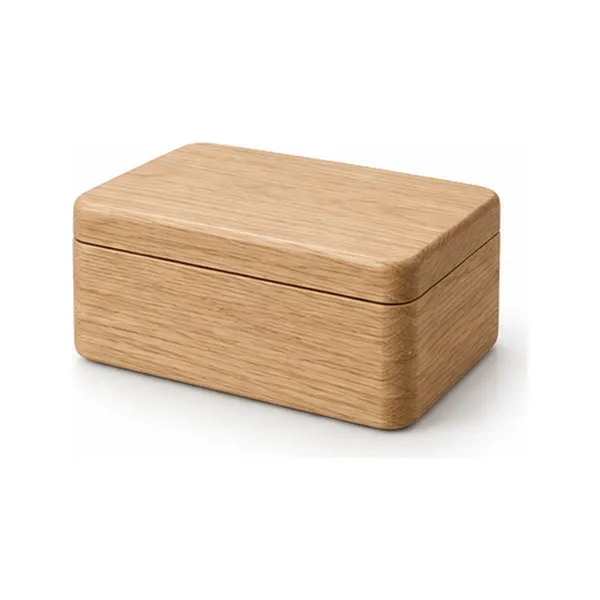 Nord Oak Keepsake Box on a white background